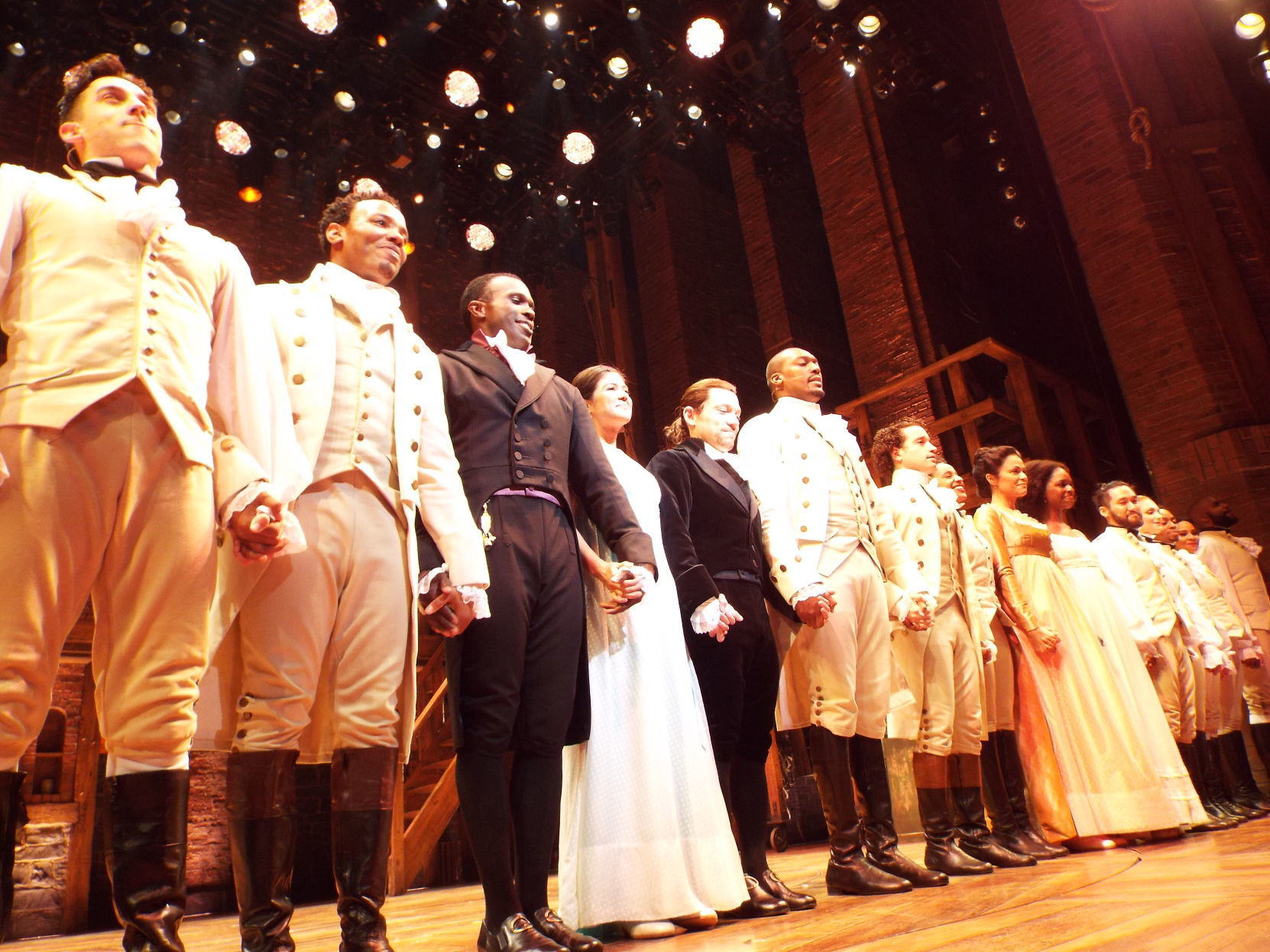 "Hamilton" cast